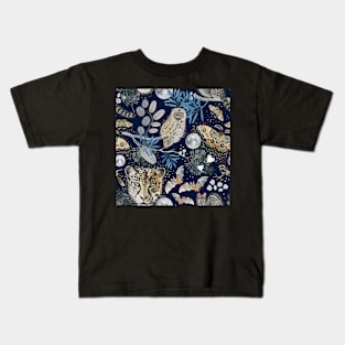 African night - nocturnal animals Kids T-Shirt